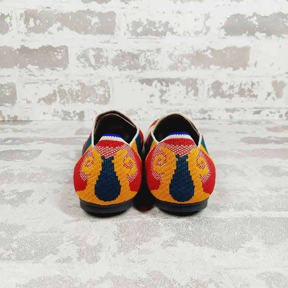 New Rothy's Amber Moroccan Round Toe Slip On Loafers C114 - Picture 2 of 8